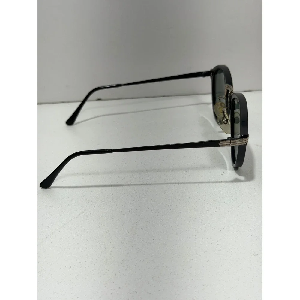 Tekna Berliner frames Sunglasses Round Made in Japan‎ Silver Hardware with Pouch